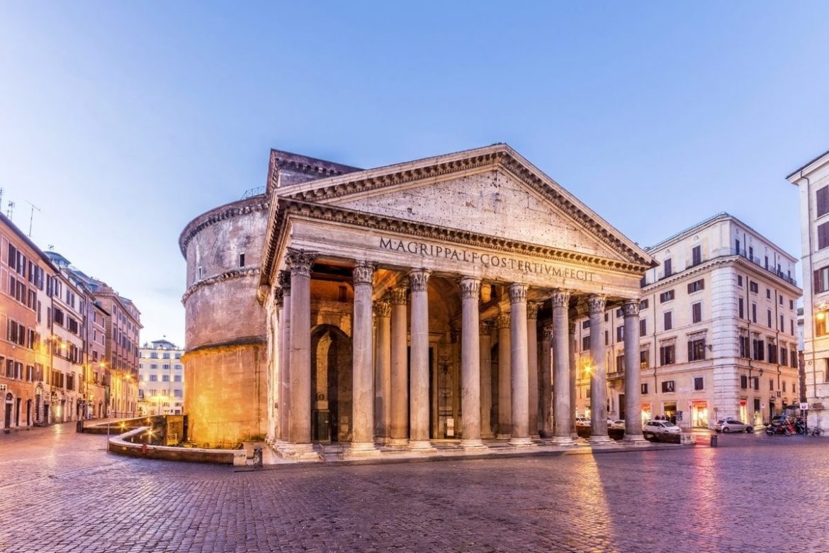 Đền Pantheon – Công trình kiến trúc nghìn năm tuổi nổi tiếng ở Ý