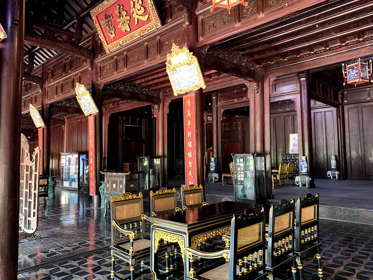 Cung Diên Thọ là hệ thống kiến ​​trúc lớn nhất ở Huế