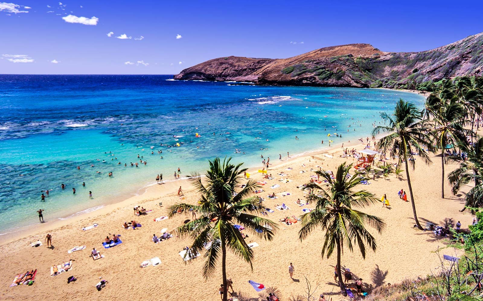 Các bãi biển trải dài ở Hawaii