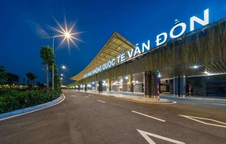 Sân bay Vân Đồn và kiến trúc in đậm dấu ấn bản địa